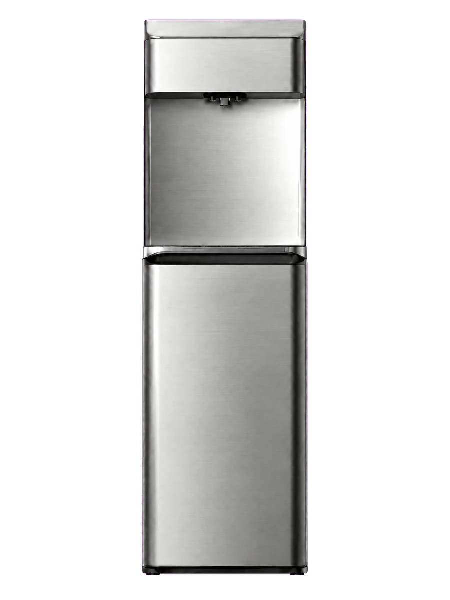 Stainless bottleless point-of-use water dispenser